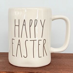 Rae Dunn Artisan‎ Collection By Magenta "Happy Easter" Mug With Pink Inside 2018